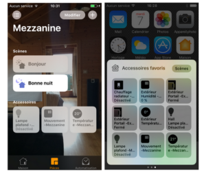 Lire la suite à propos de l’article Piloter la maison depuis Home sur IOS